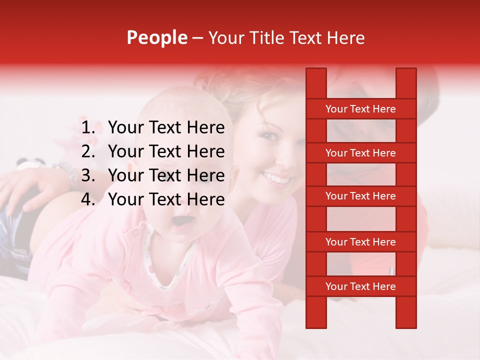 Parent Child Portrait PowerPoint Template