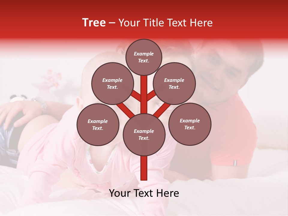 Parent Child Portrait PowerPoint Template