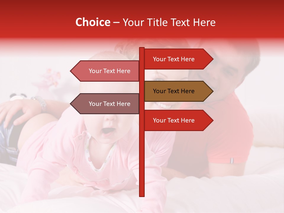 Parent Child Portrait PowerPoint Template