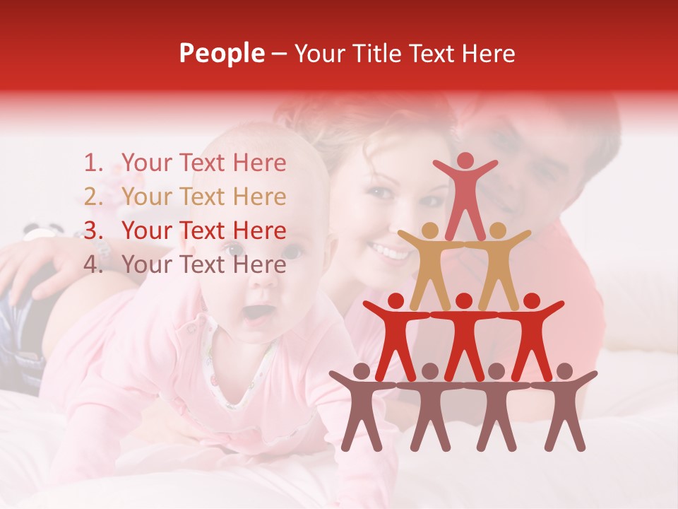 Parent Child Portrait PowerPoint Template