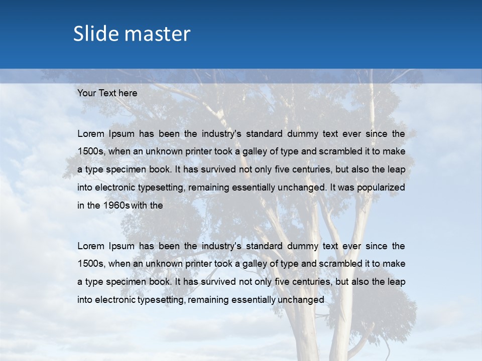 Horizon Property New PowerPoint Template
