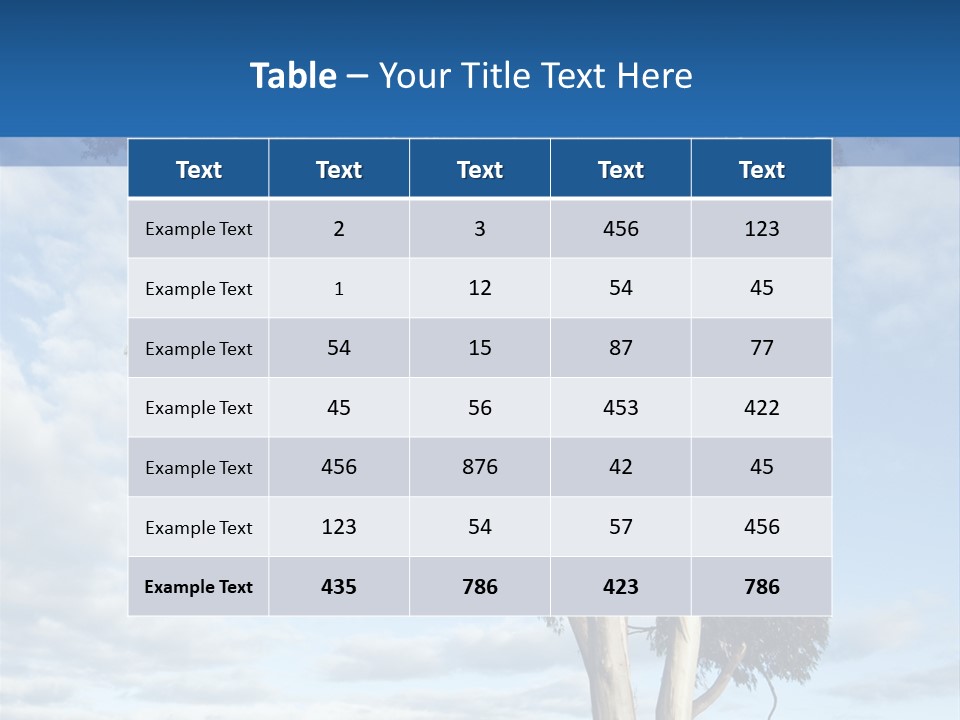 Horizon Property New PowerPoint Template