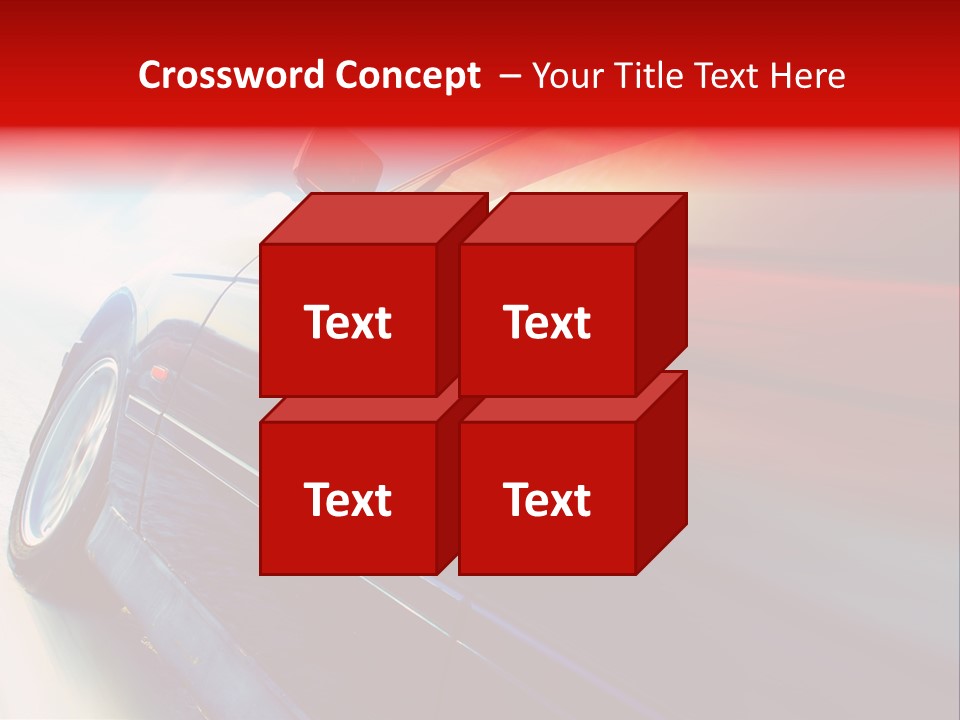 Crop Tilt Light PowerPoint Template