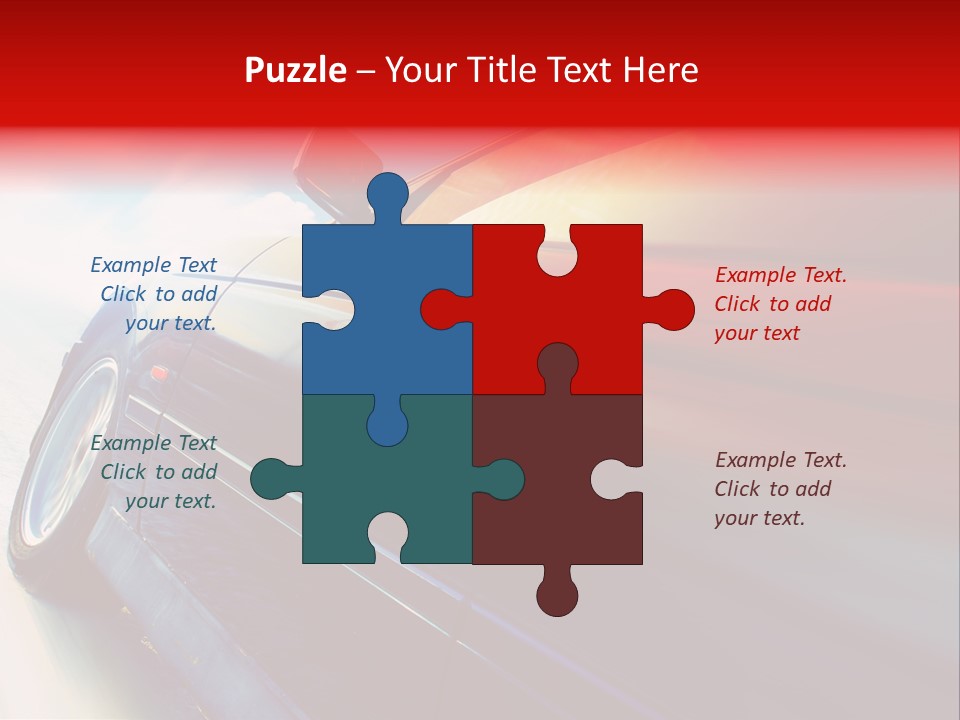 Crop Tilt Light PowerPoint Template