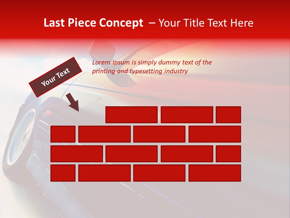 Crop Tilt Light PowerPoint Template