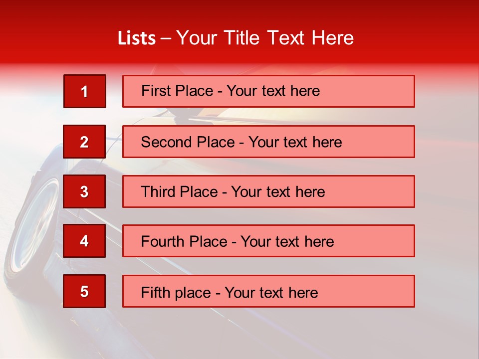 Crop Tilt Light PowerPoint Template
