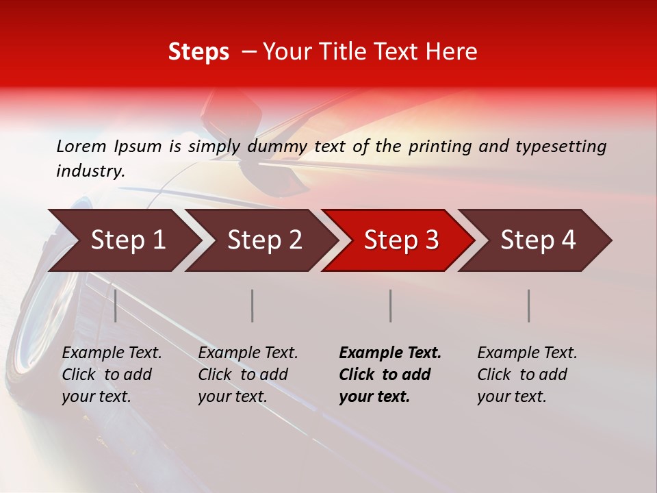 Crop Tilt Light PowerPoint Template