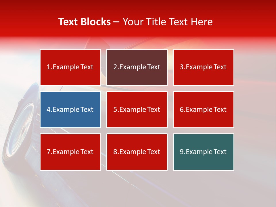 Crop Tilt Light PowerPoint Template