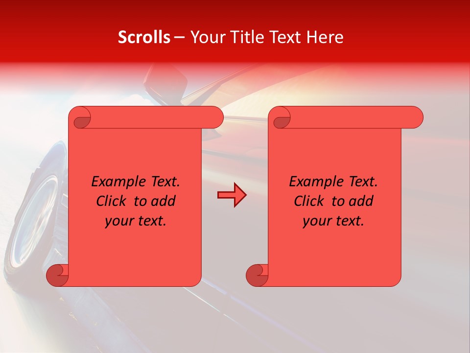 Crop Tilt Light PowerPoint Template