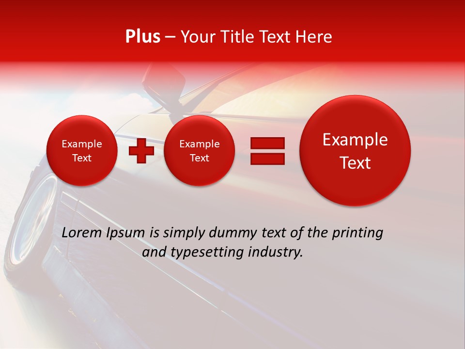 Crop Tilt Light PowerPoint Template