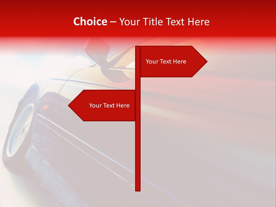 Crop Tilt Light PowerPoint Template