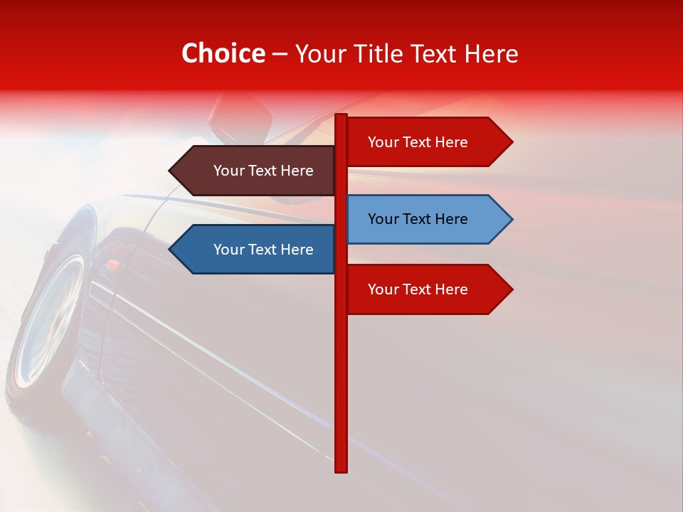 Crop Tilt Light PowerPoint Template