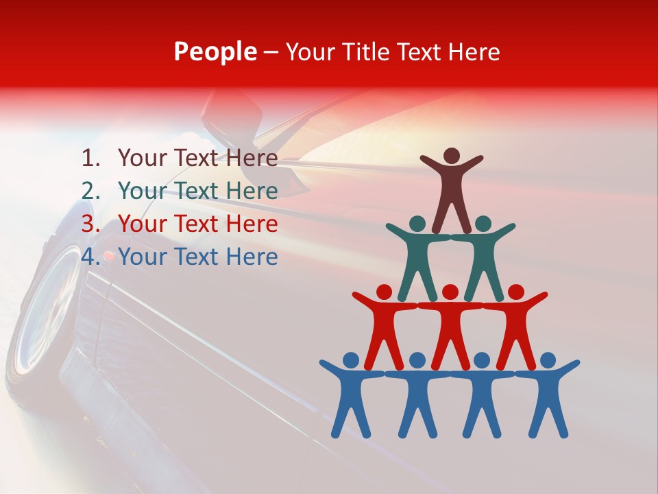 Crop Tilt Light PowerPoint Template