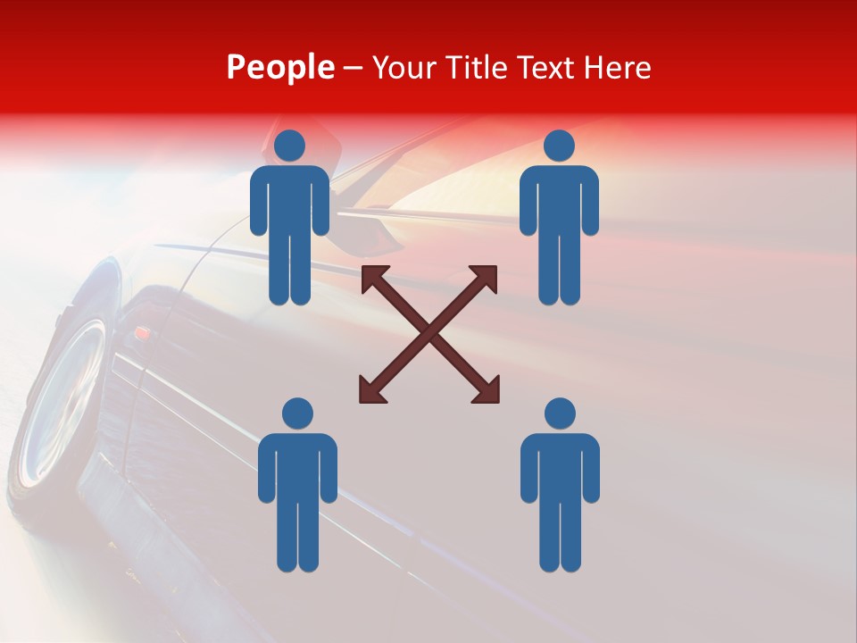 Crop Tilt Light PowerPoint Template