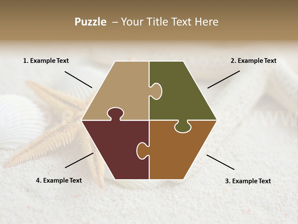 Nature Beach Shallow PowerPoint Template