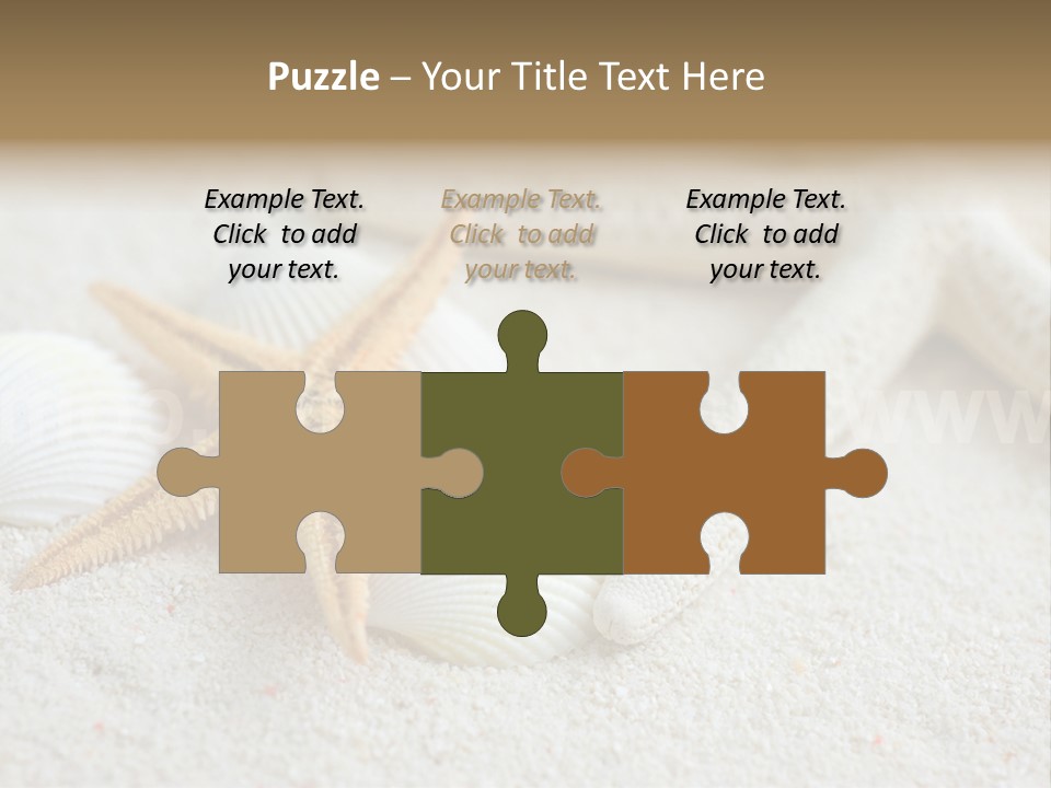 Nature Beach Shallow PowerPoint Template