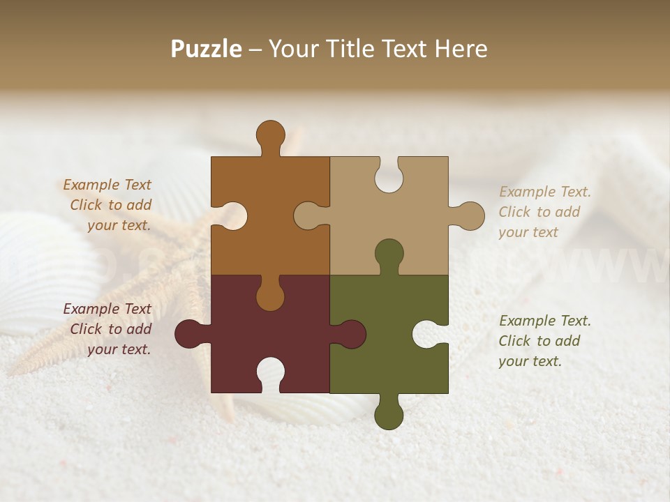 Nature Beach Shallow PowerPoint Template