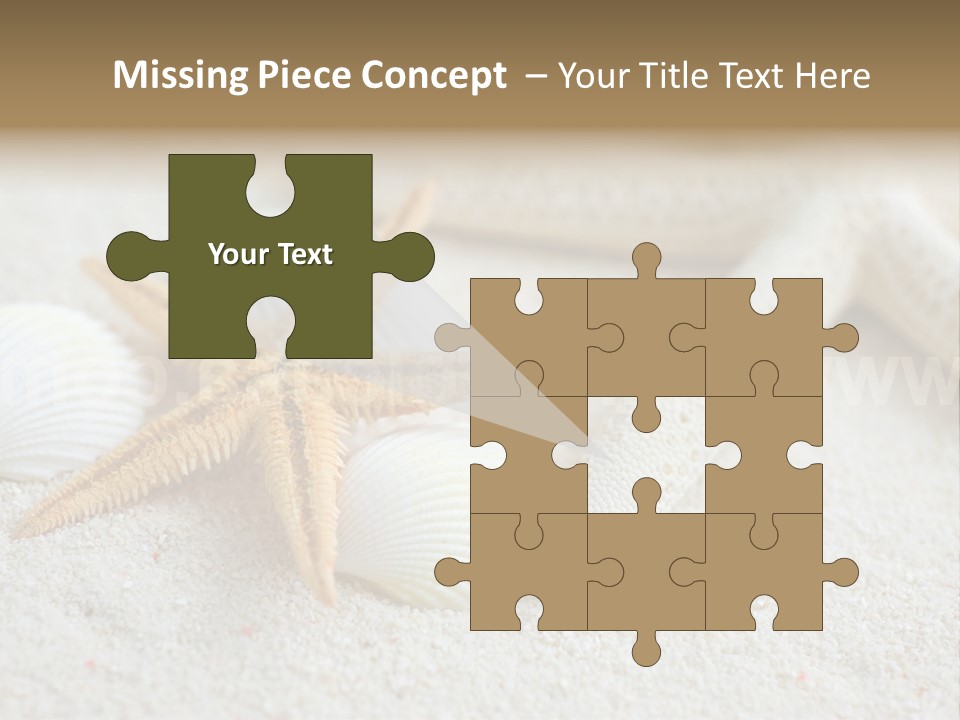 Nature Beach Shallow PowerPoint Template