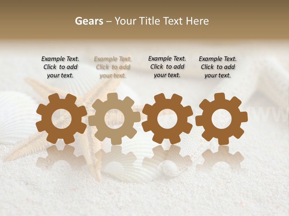 Nature Beach Shallow PowerPoint Template