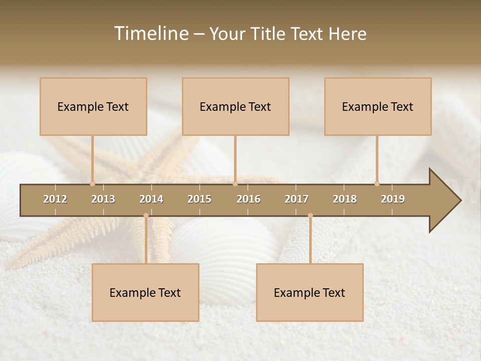 Nature Beach Shallow PowerPoint Template