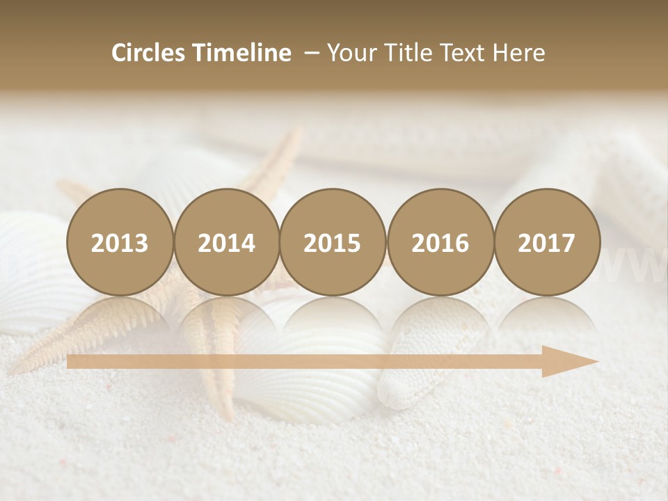 Nature Beach Shallow PowerPoint Template