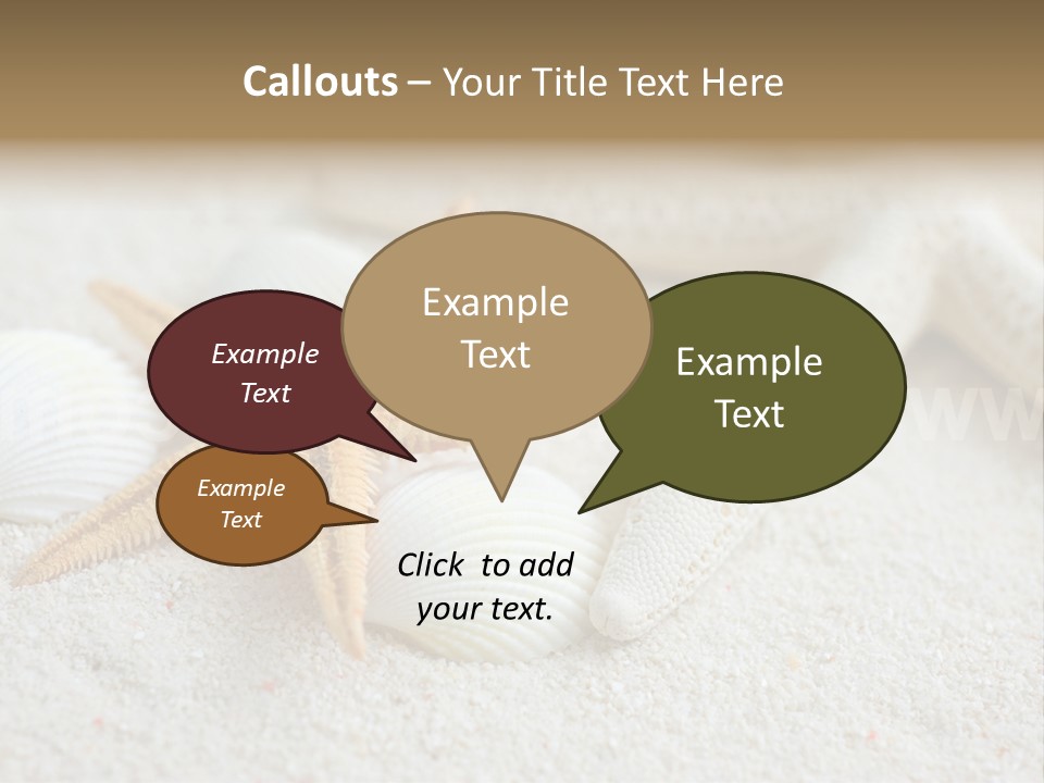 Nature Beach Shallow PowerPoint Template