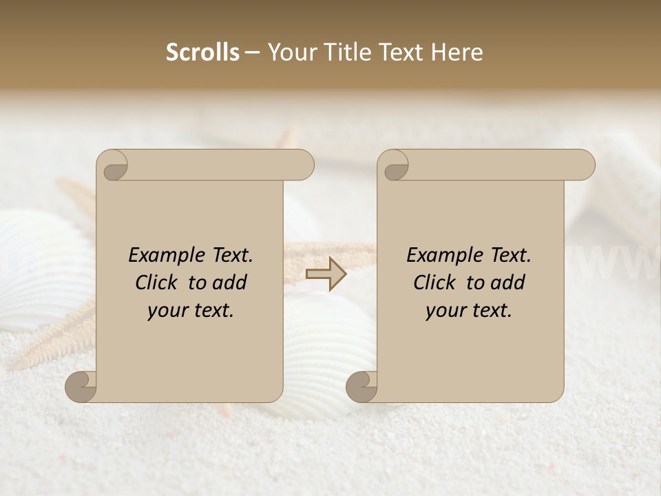 Nature Beach Shallow PowerPoint Template