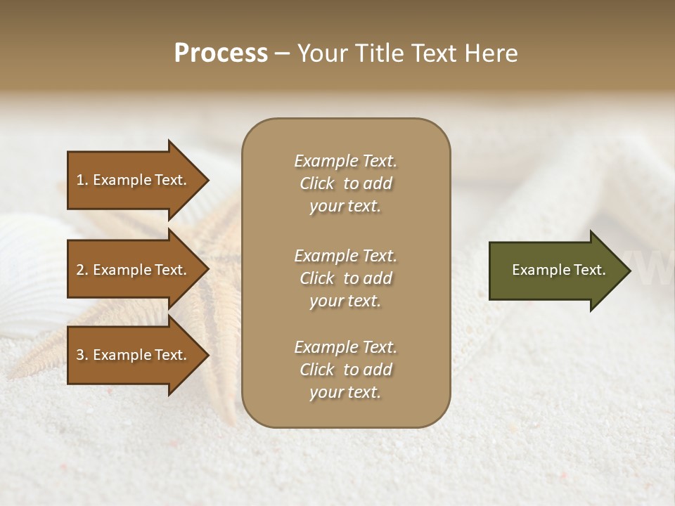 Nature Beach Shallow PowerPoint Template