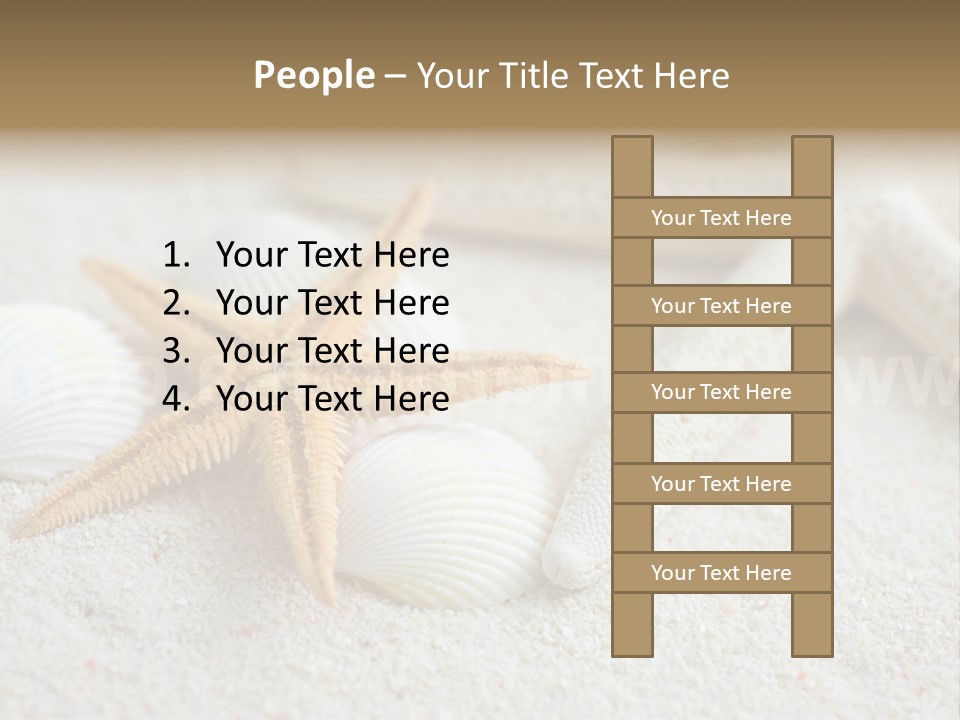 Nature Beach Shallow PowerPoint Template