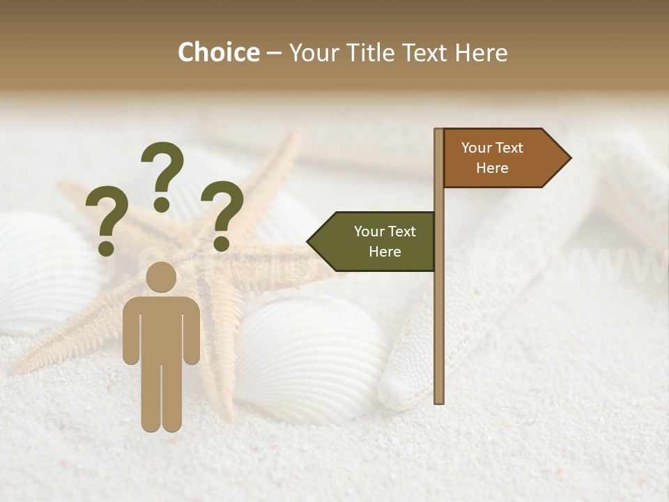 Nature Beach Shallow PowerPoint Template