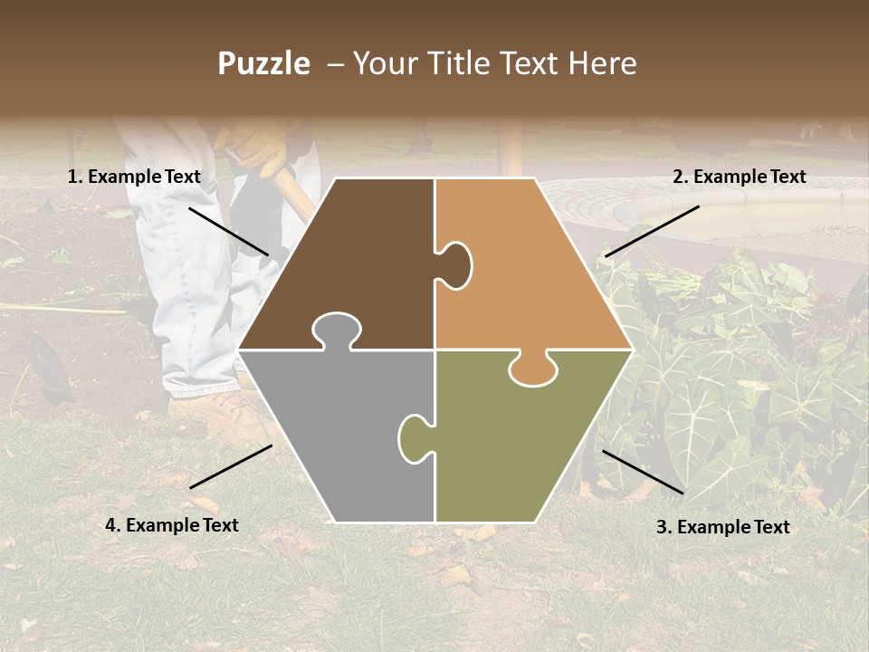 Maintenance Care Dig PowerPoint Template