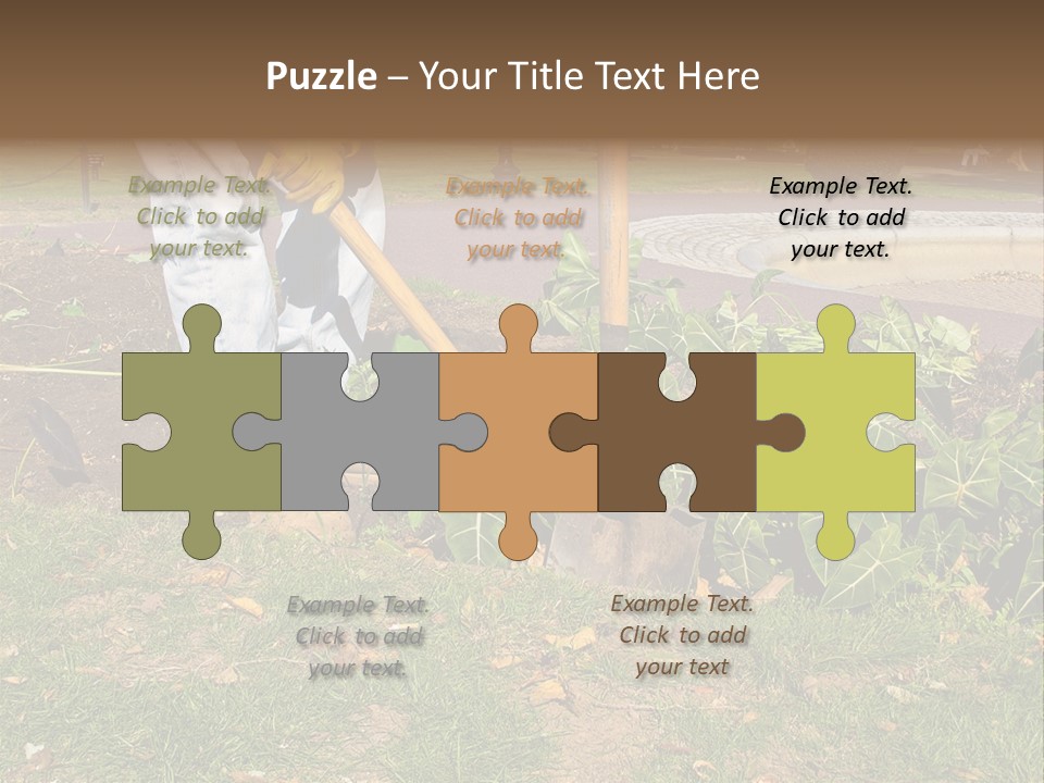 Maintenance Care Dig PowerPoint Template