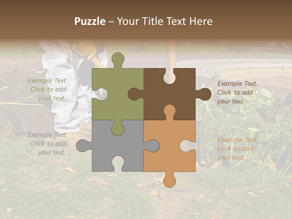 Maintenance Care Dig PowerPoint Template