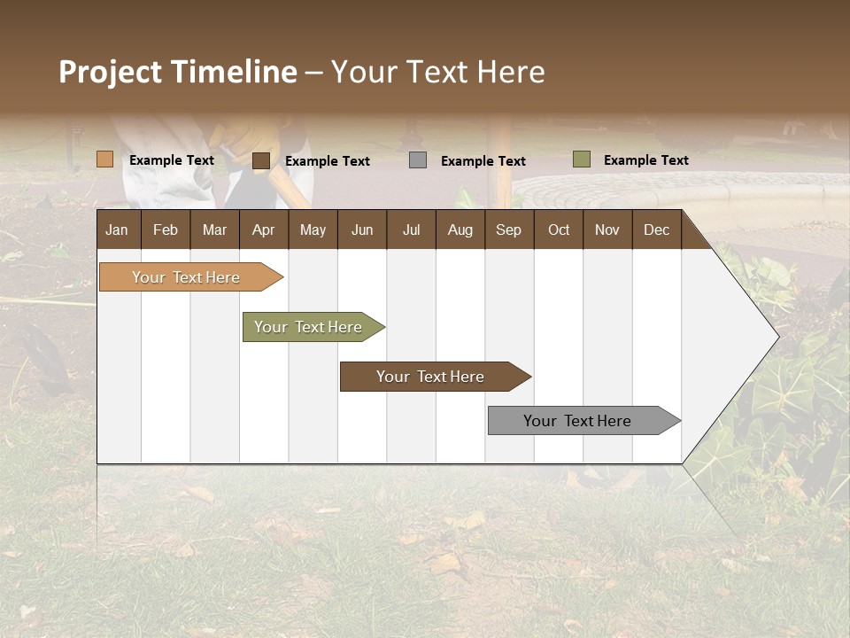 Maintenance Care Dig PowerPoint Template