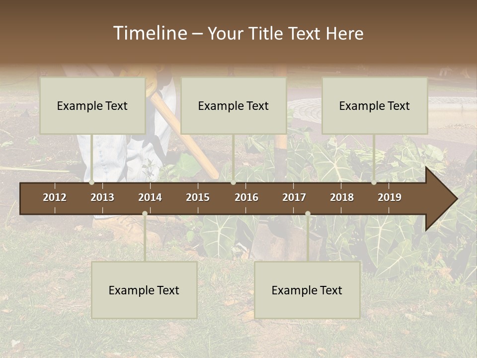 Maintenance Care Dig PowerPoint Template