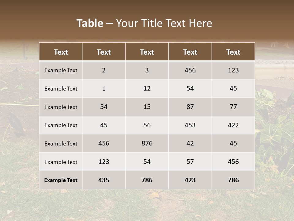 Maintenance Care Dig PowerPoint Template