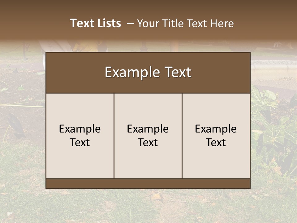 Maintenance Care Dig PowerPoint Template