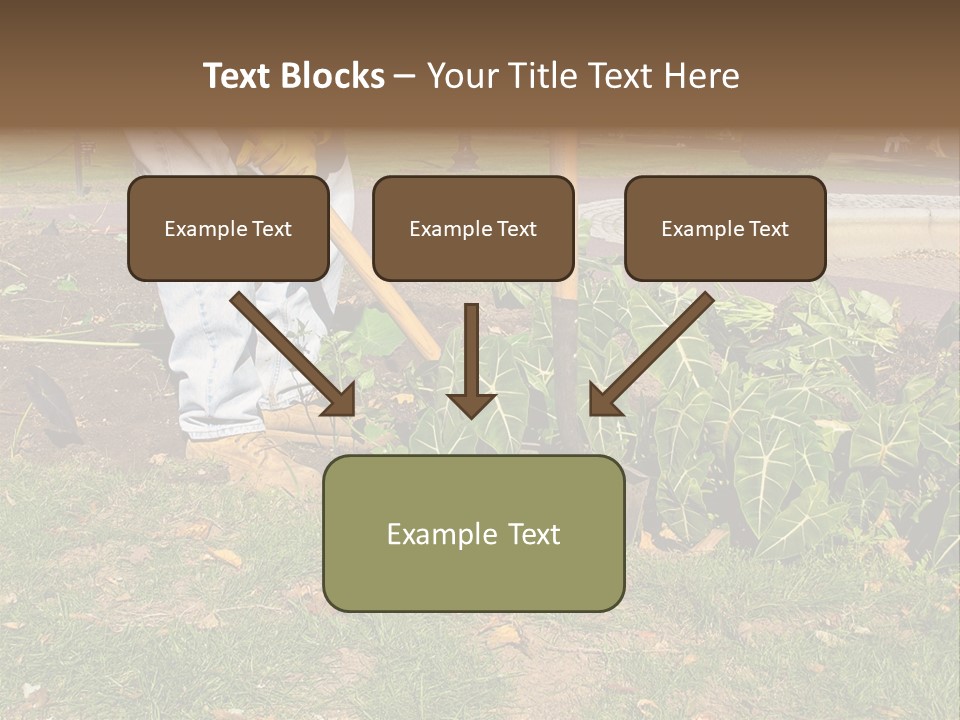 Maintenance Care Dig PowerPoint Template