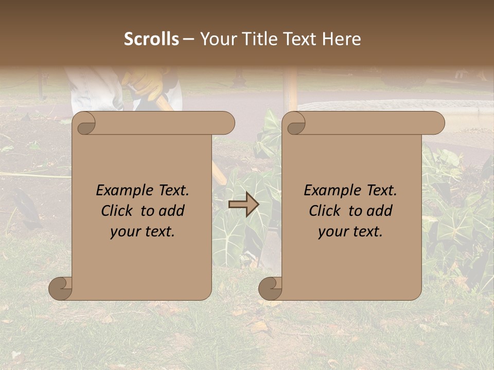 Maintenance Care Dig PowerPoint Template