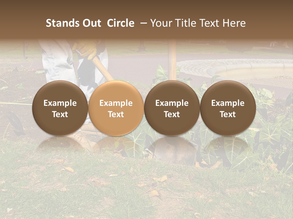 Maintenance Care Dig PowerPoint Template