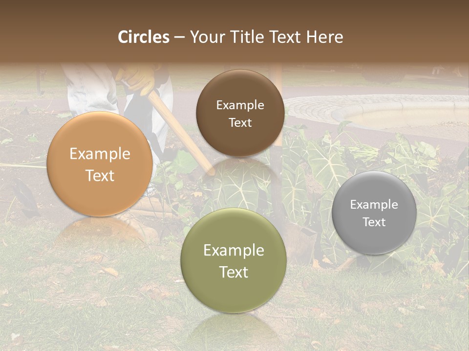 Maintenance Care Dig PowerPoint Template