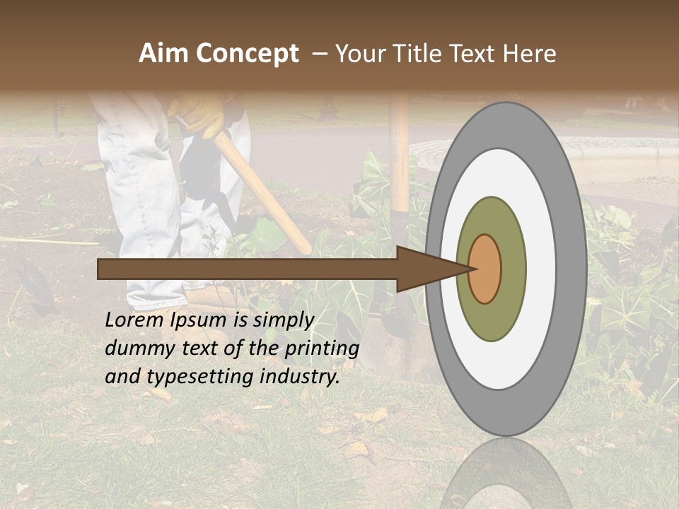 Maintenance Care Dig PowerPoint Template