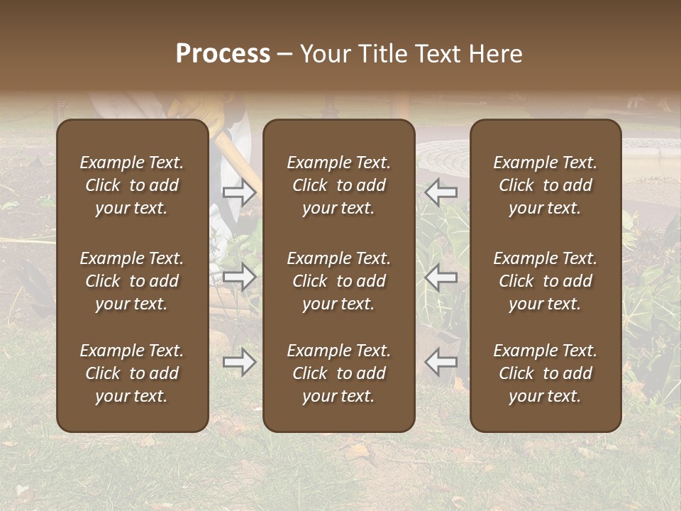 Maintenance Care Dig PowerPoint Template