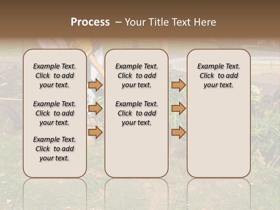 Maintenance Care Dig PowerPoint Template