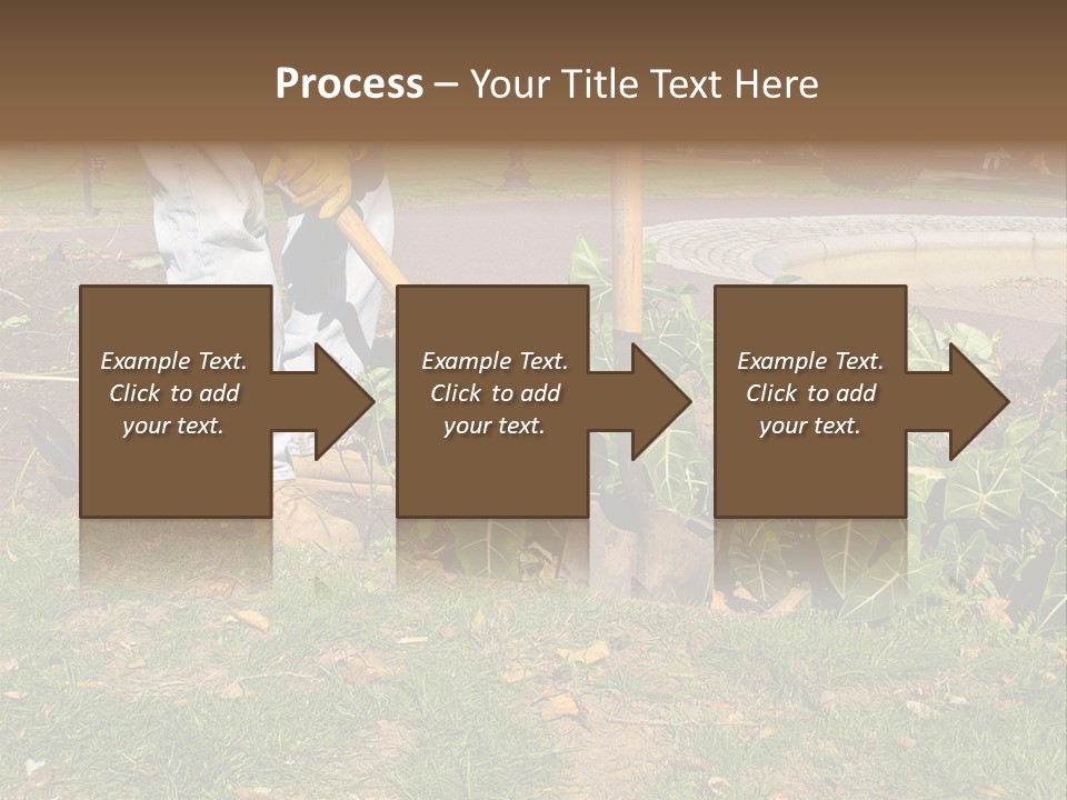 Maintenance Care Dig PowerPoint Template