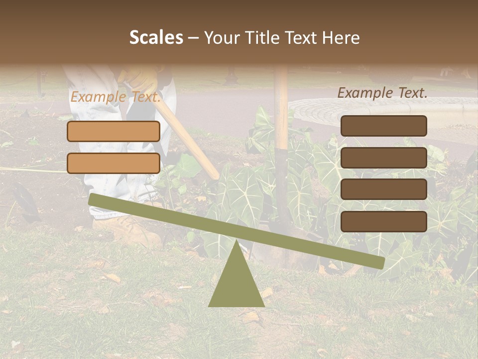 Maintenance Care Dig PowerPoint Template