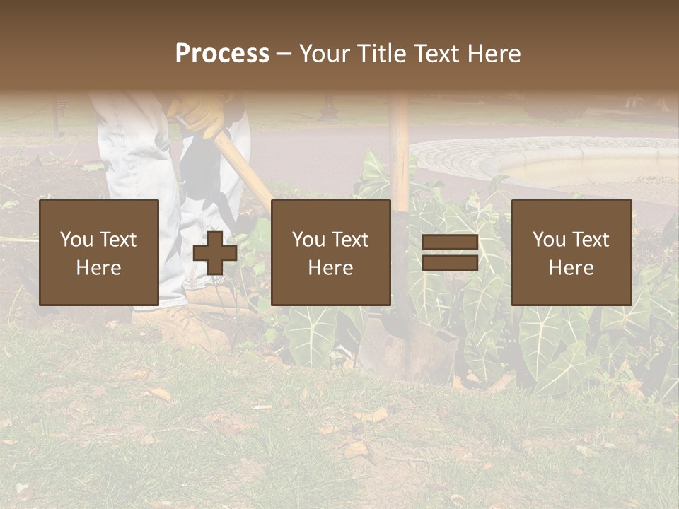 Maintenance Care Dig PowerPoint Template