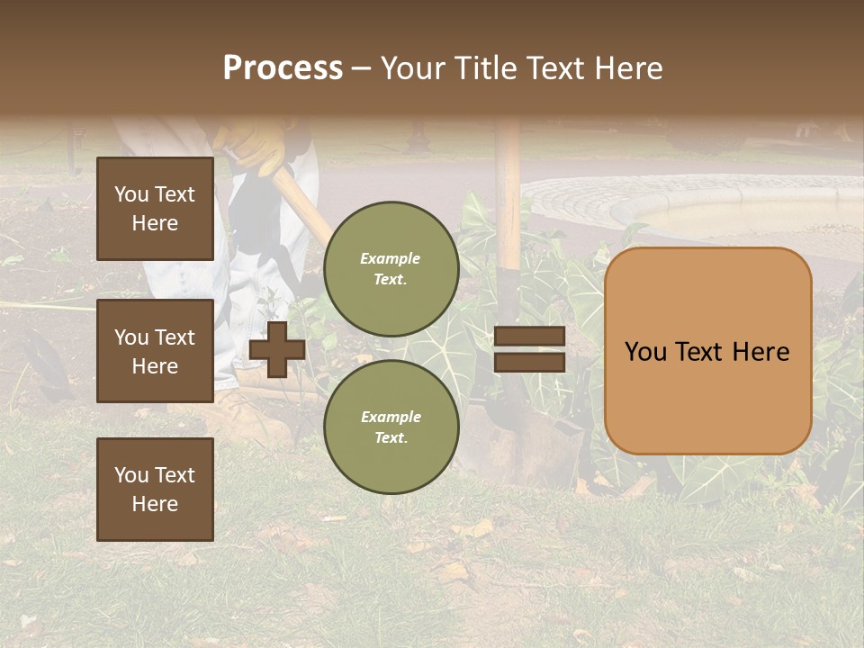 Maintenance Care Dig PowerPoint Template