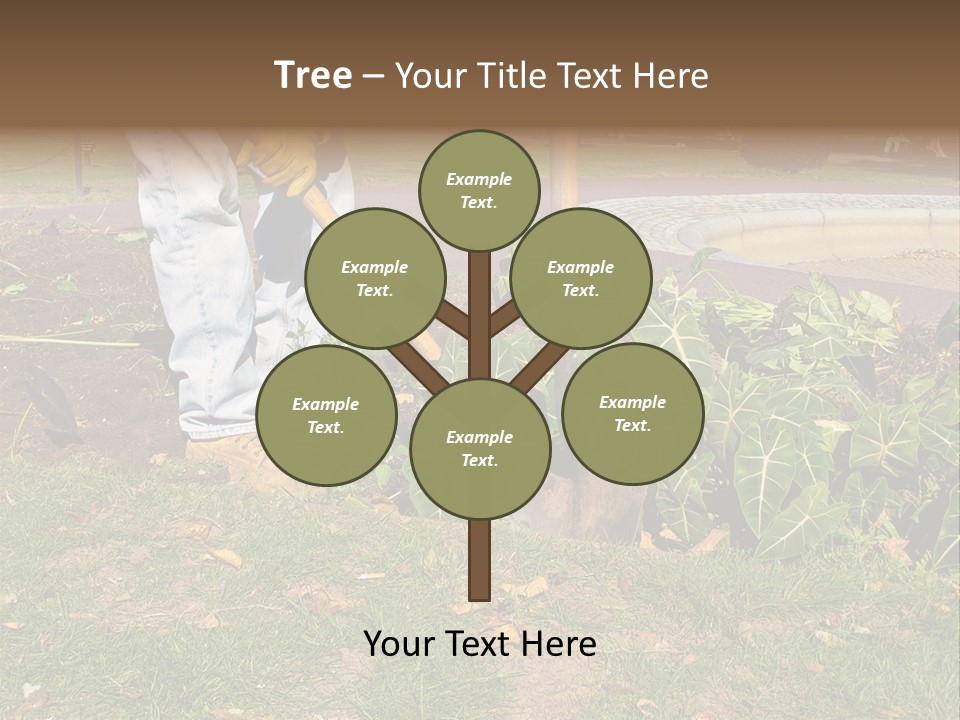 Maintenance Care Dig PowerPoint Template