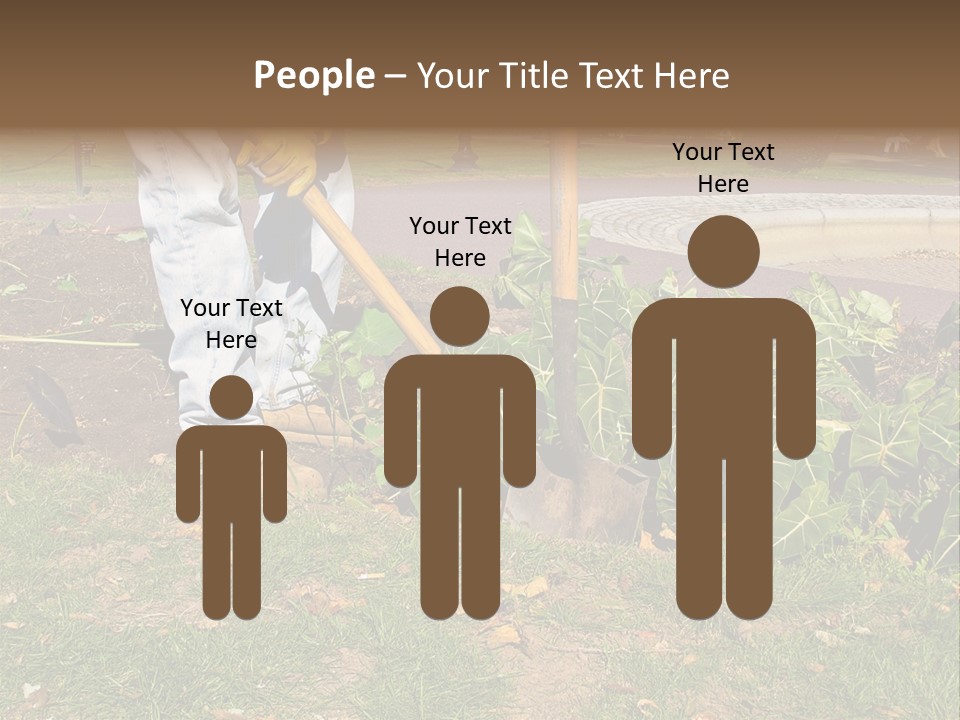 Maintenance Care Dig PowerPoint Template